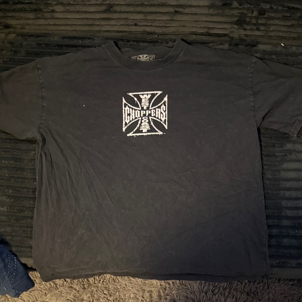 West Coast Choppers Black Short Sleeve Tee
